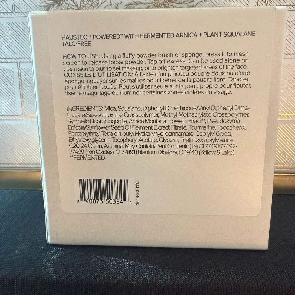 HAUS LABS ~ Lady Gaga ~ BIO BLURRING LOOSE SETTING POWDER ~ Golden ~ 0.24 oz